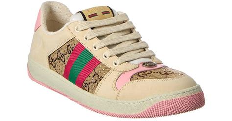 gucci men's screener sneakers|Gucci screener sneaker with crystals.